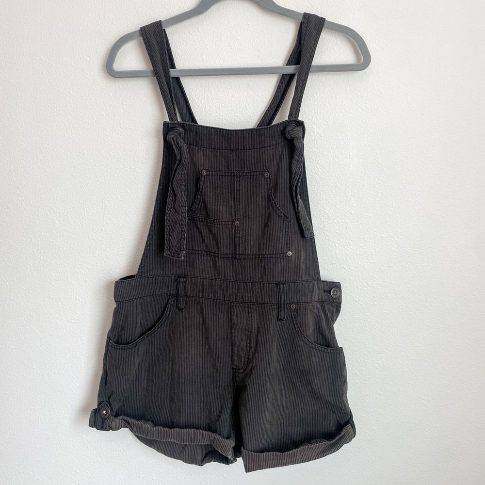 Free People Tie Strap Shortalls